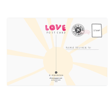 Load image into Gallery viewer, Love Rainbow Postcard Greeting Card
