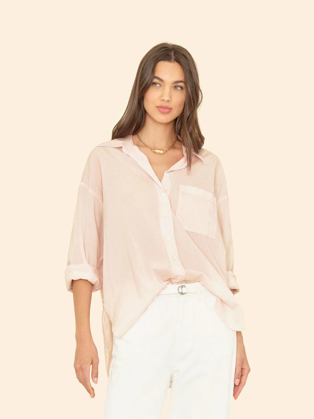 Sydney Shirt in Parchment