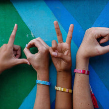 Load image into Gallery viewer, Love Is Project - ATITLAN LOVE Bracelet - Yellow &amp; Gold
