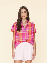 Load image into Gallery viewer, Paxton Shirt in Coral Blaze Plaid

