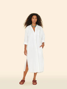 Marfa Dress in White