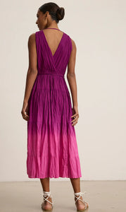 Marilyn Dress in Fuschia Ombré