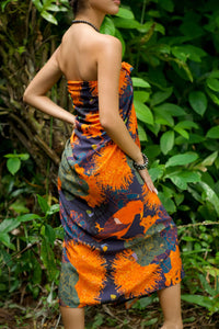 Kaniakapupu Pareo in Orange