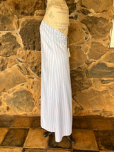 Load image into Gallery viewer, Aubrey Dress in Blue Cotton Stripe
