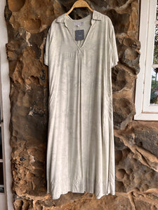 Valerie Dress in Stone