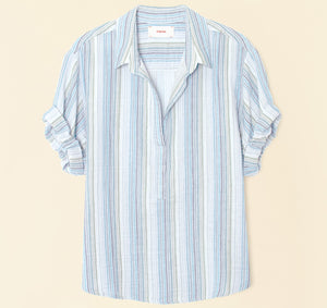 Cruz Top in Shoreline Stripe