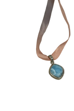 Load image into Gallery viewer, S/S #62B Small Larimar Pendant
