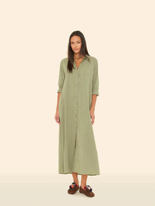 Boden Dress in Dark Seagrass