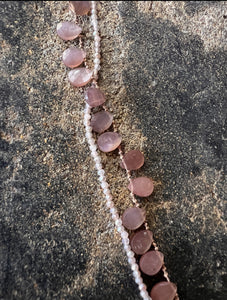 Knotted Moonstone Necklace