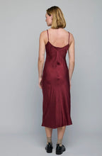 Load image into Gallery viewer, Bias Midi - Long Slip in Merlot
