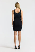 Load image into Gallery viewer, Verona Mini Dress in Black Cast
