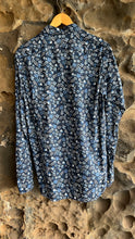 Load image into Gallery viewer, HFM - Woven Shirt in Dark Blue Floral Print
