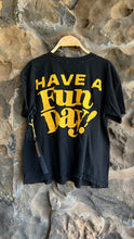 Load image into Gallery viewer, Keep Smiling Cropped Tee in Coal Pigment
