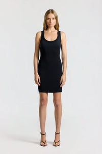 Verona Mini Dress in Black Cast