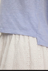 Casey Tee in Ceramic