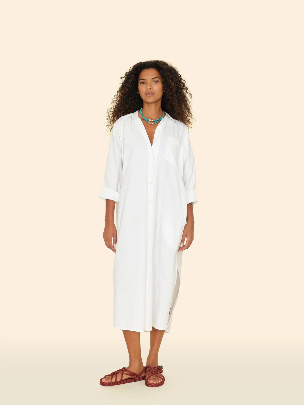 Marfa Dress in White
