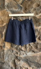 Load image into Gallery viewer, Sutton Linen Shorts in Navy
