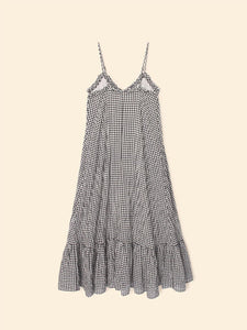 Taytum Dress in Anise Gingham