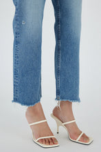 Load image into Gallery viewer, Peccole Wide Straight Jean in Dark Blue
