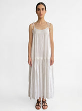 Load image into Gallery viewer, Linen Sundress in Navy or Off White
