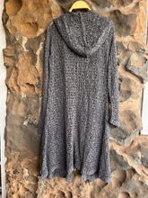 Load image into Gallery viewer, Amata Hooded Jacket in Charcoal, OS
