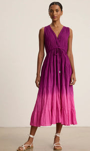 Marilyn Dress in Fuschia Ombré