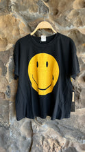 Load image into Gallery viewer, Keep Smiling Cropped Tee in Coal Pigment
