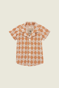 Kids Rusty Diamond Cuba Terry Shirt