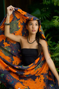 Kaniakapupu Pareo in Orange