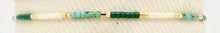 Load image into Gallery viewer, Dainty 3 tone Bracelet/Picasso Turquoise/
