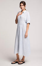 Load image into Gallery viewer, Saron Striped Linen Dress
