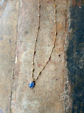 Load image into Gallery viewer, Short Tibetan Necklace with Kyanite
