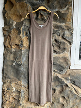 Load image into Gallery viewer, Verona Midi Dress in Dark Chai
