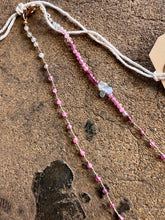 Load image into Gallery viewer, Knotted Sapphire, Tourmaline &amp; Topaz Necklace
