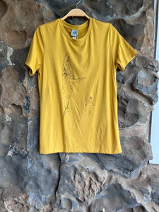 Whale Dance Tee in Marigold