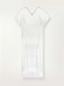 Abira Caftan Classic in White