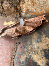 Load image into Gallery viewer, Hand Made Ring with Elliptical Druzy Stone, Size 7 3/4
