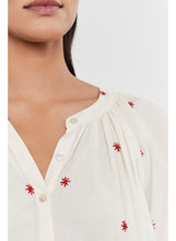 Load image into Gallery viewer, Amira Puffy Sleeve Top in Cream
