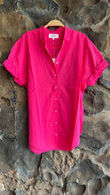Load image into Gallery viewer, Channing Shirt in Fuschia Pink
