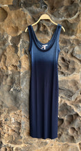 Load image into Gallery viewer, Verona Midi Dress in Navy Cast
