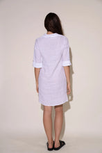 Load image into Gallery viewer, Alma Dress in White Linen
