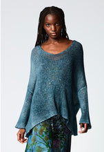 Load image into Gallery viewer, Hand Painted Cashmere and Silk Pullover in Fiume
