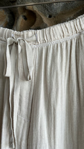 Franny Cotton Gauze Pant in Sandsrone