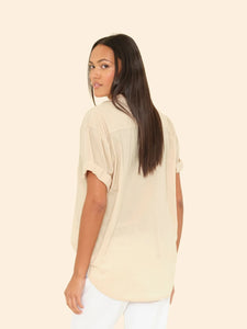 Channing Shirt in Parchment