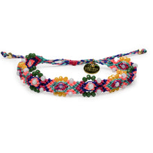 Load image into Gallery viewer, Bali Friendship Lei Bracelet in Yellow and Green
