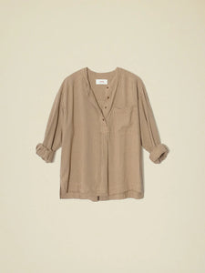 Makenzie Shirt in Fawn Stripe