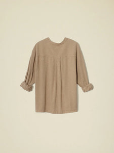 Makenzie Shirt in Fawn Stripe