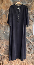 Load image into Gallery viewer, Kendall Dress in Black Cupro
