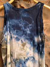 Load image into Gallery viewer, Long Trap Dress in Mineral Blue
