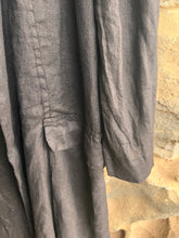 Load image into Gallery viewer, Jaga Rosie Cocktail Length Coat in Black Linen
